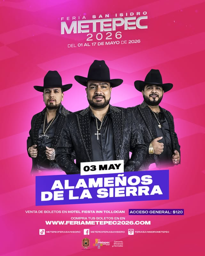 ALAMEÑOS D ELA SIERRA - Teatro del Pueblo San Isidro Metepec 2026