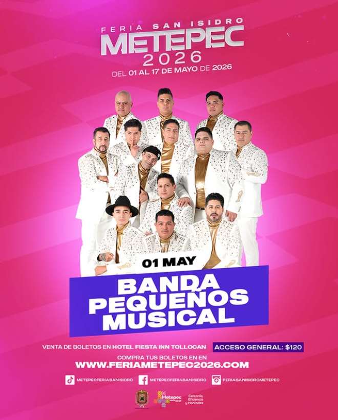 BANDA PEQUEÑOS MUSICAL - Teatro del Pueblo San Isidro Metepec 2026