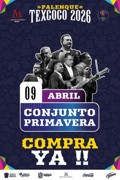 Conjunto Primavera - Palenque de Texcoco 2026