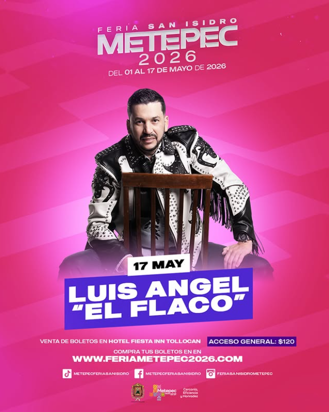 LUIS ANGEL "EL FLACO" - Teatro del Pueblo San Isidro Metepec 2026