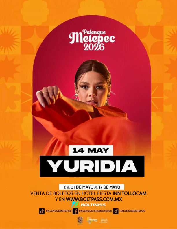 YURIDIA  - Palenque de San Isidro Metepec 2026